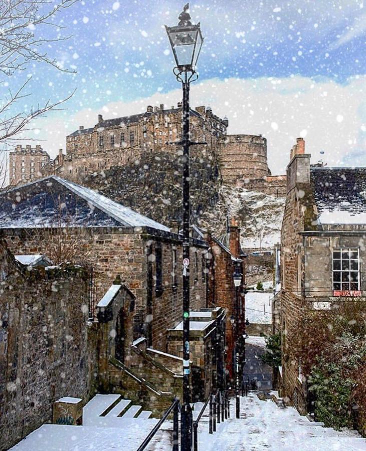 Heart Of Edinburgh City Flat Eksteriør bilde