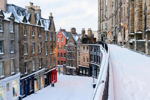 Heart Of Edinburgh City Flat Eksteriør bilde